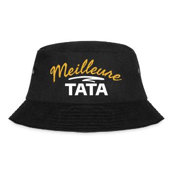 Paternate Expression Design TATA Mother - Bucket Hat - black - Front - Lela (165cm)