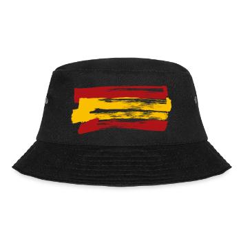 Spanien - Bucket Hat - Schwarz - Vorne - Lela (165cm)