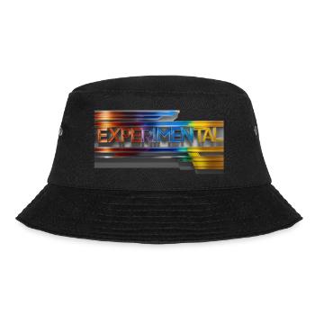 experimental - Bucket Hat - Schwarz - Vorne - Lela (165cm)
