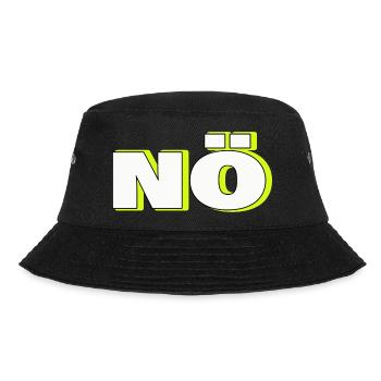 NÖ - Bucket Hat - Schwarz - Vorne - Lela (165cm)