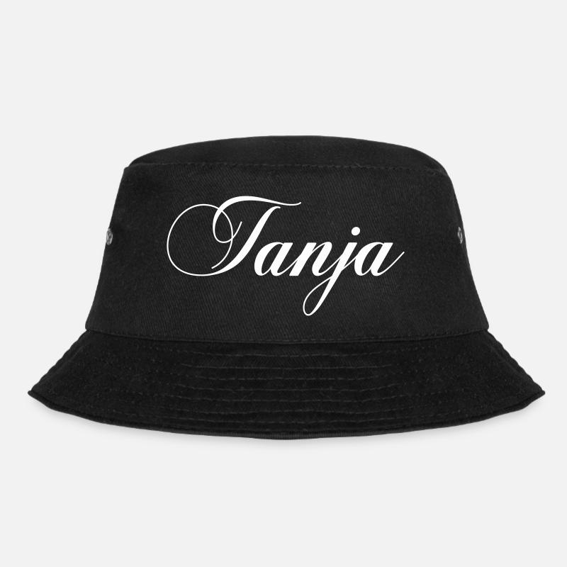 name tanja - Bucket Hat - Schwarz