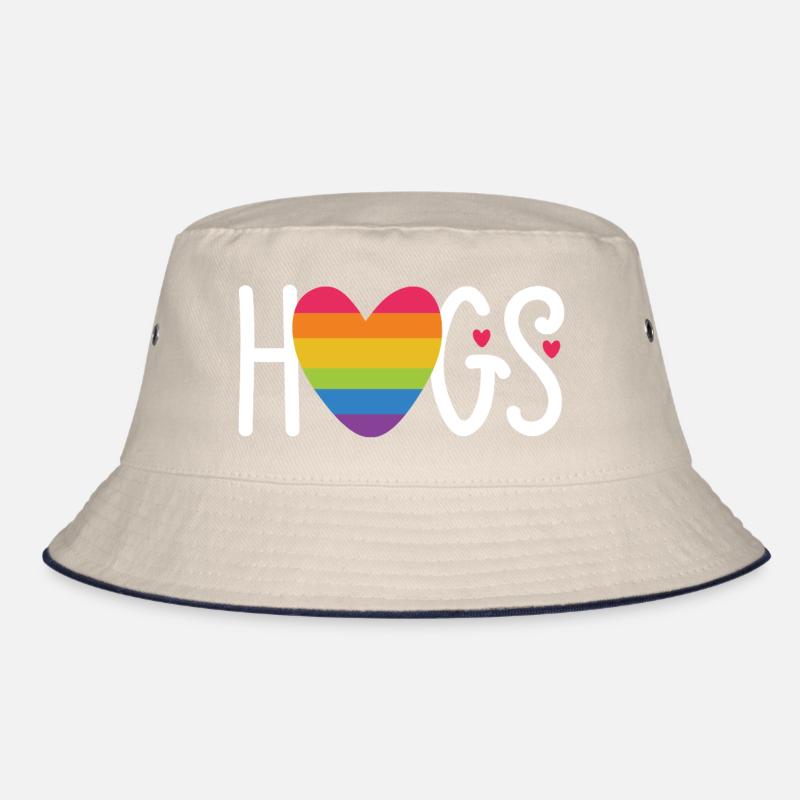 LGBT Pride Monat - Umarmungen Bucket Hat