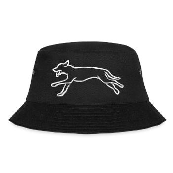 Hund - Bucket Hat - Schwarz - Vorne - Lela (165cm)