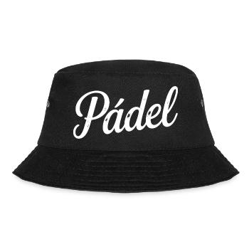 Fun Padel I Can't I Have Padel Padelist - Bucket Hat - black - Front - Lela (165cm)