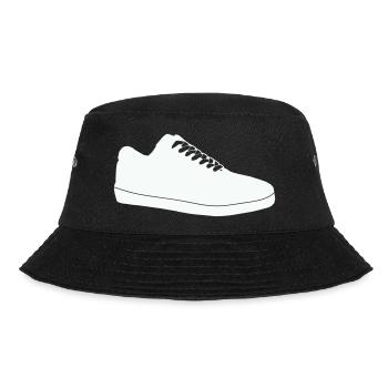 Shoe Silhouette Line Art - Bucket Hat - black - Front - Lela (165cm)