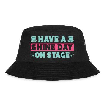 Musical Theatre Have A Shine Day Theater Gift - Bucket Hat - black - Front - Lela (165cm)