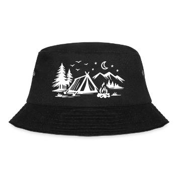 Tente de camping - Bob - noir - Devant - Lela (165cm)