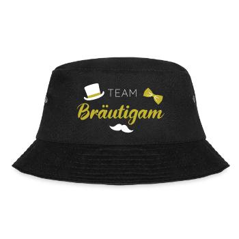 Team Bräutigam - Bucket Hat - Schwarz - Vorne - Lela (165cm)