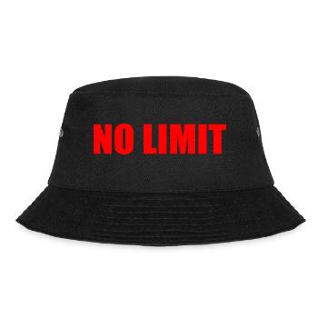No limit - Bucket Hat - Schwarz - Vorne - Lela (165cm)