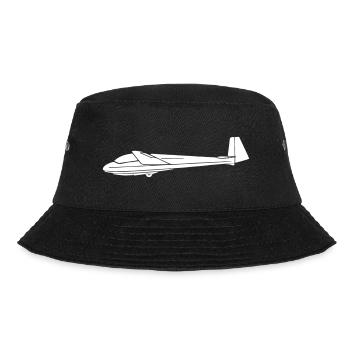ask 13 glider glider glider glider - Bucket Hat - black - Front - Lela (165cm)
