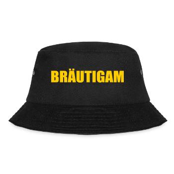 bräutigam - Bucket Hat - Schwarz - Vorne - Lela (165cm)
