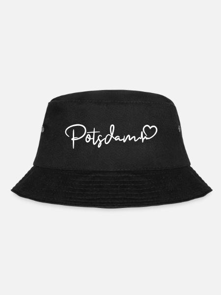 Potsdam Herzschlag - Bucket Hat - Schwarz