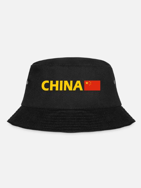 China - Bucket Hat - Schwarz