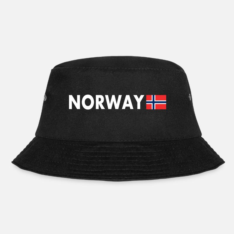 Drapeau de la Norvège - Bob - noir