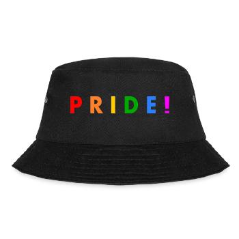 Pride - Bucket Hat - Schwarz - Vorne - Lela (165cm)