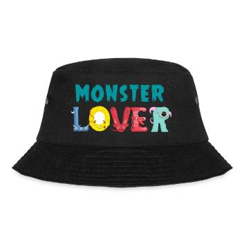 Monster lovers - Bucket Hat - black - Front - Lela (165cm)