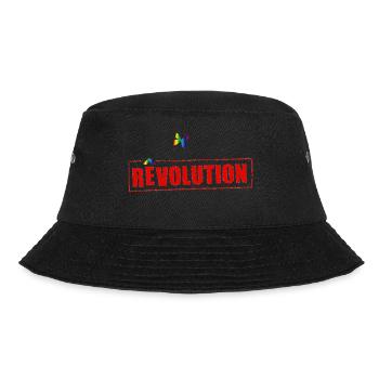 Dreaming rainbow - Bucket Hat - black - Front - Lela (165cm)