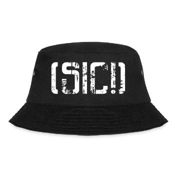 sic! Sick! Abgefahren - Bucket Hat - Schwarz - Vorne - Lela (165cm)