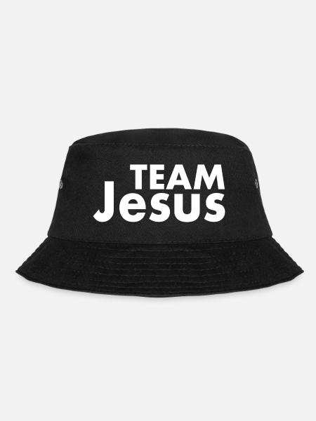 Team jesus - Bucket Hat - Schwarz