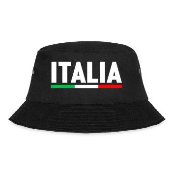 ITALIE DRAPEAU ITALIEN FOOTBALL 2021 VACANCES - Bob - noir - Devant - Lela (165cm)