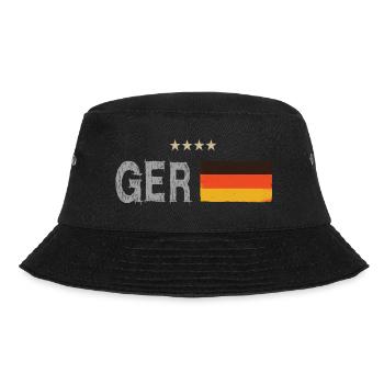 Allemagne Fan Fan Jersey Drapeau GER - Bob - noir - Devant - Lela (165cm)