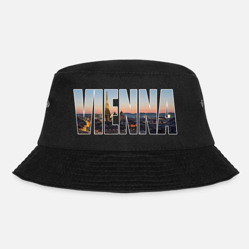 vienna wien - Bucket Hat - Schwarz