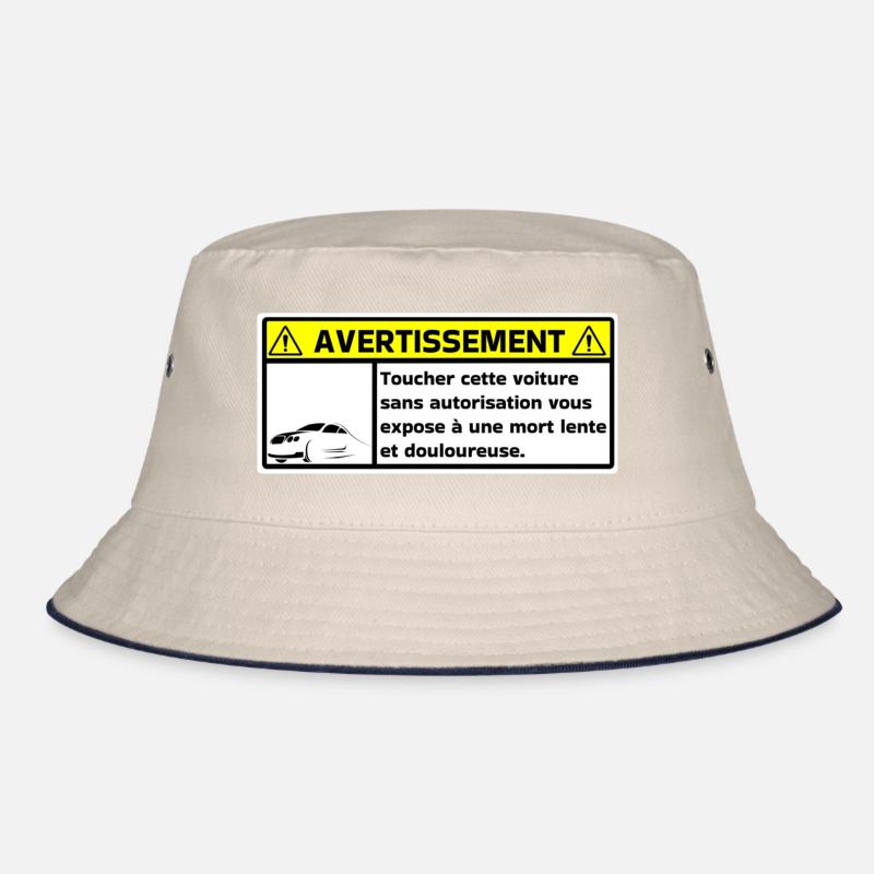 Warnung Bucket Hat