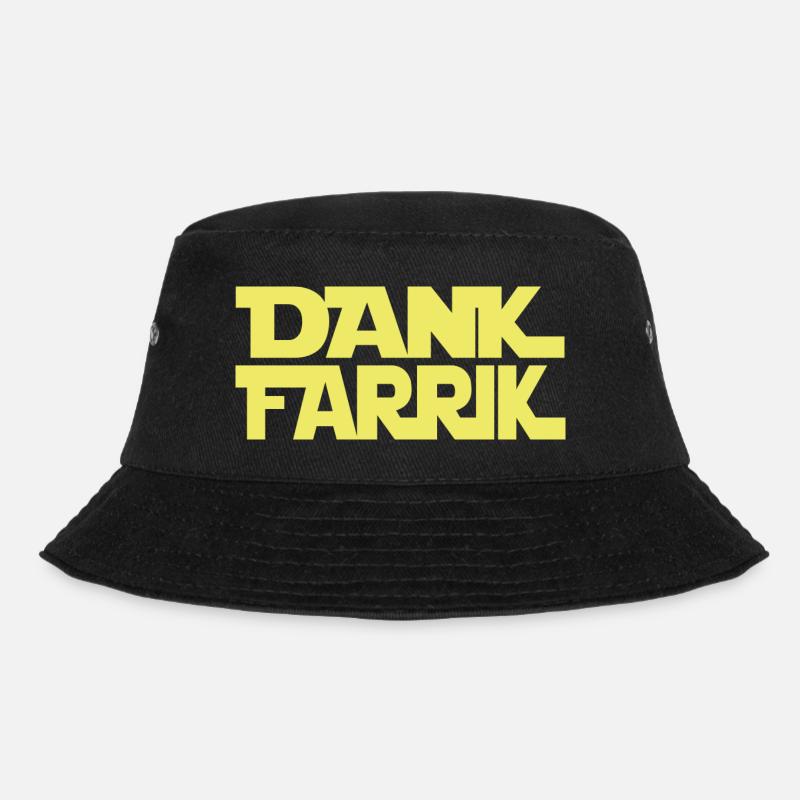 Dank Farrik - Bucket Hat - Schwarz
