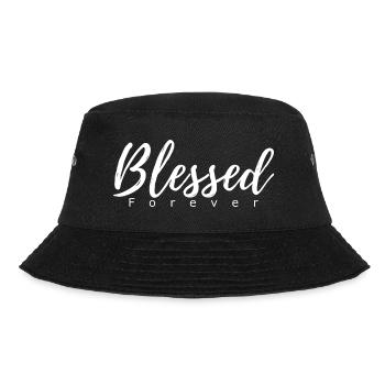 Blessed forever - Bucket Hat - black - Front - Lela (165cm)