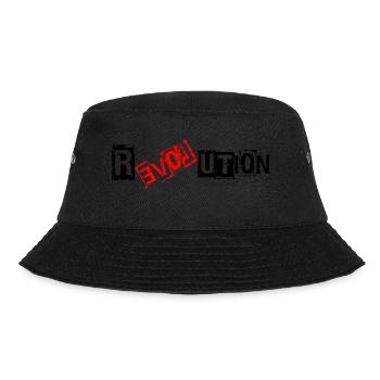 Revolution Love - Bucket Hat - Schwarz - Vorne - Lela (165cm)
