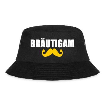 bräutigam - Bucket Hat - Schwarz - Vorne - Lela (165cm)