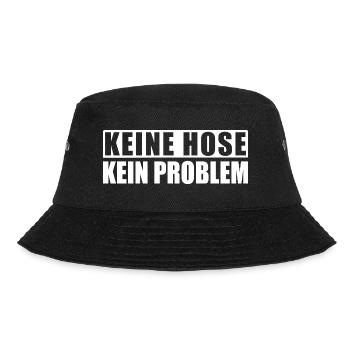 Lustige Sprüche Humor Funny Fun Witzige Sprüche - Bucket Hat - Schwarz - Vorne - Lela (165cm)