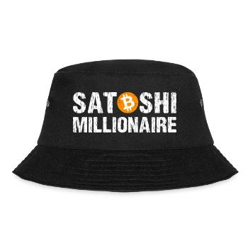 Satoshi Millionaire Cryptomonnaie Bitcoin - Bob - noir - Devant - Lela (165cm)