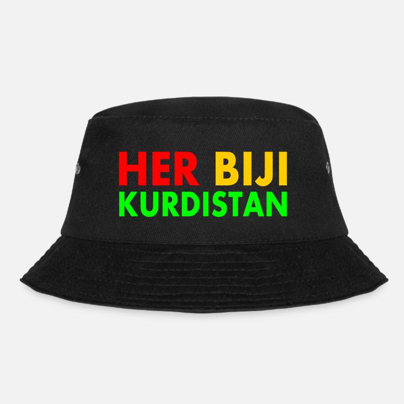 Her biji Kurdistan - Bucket Hat - Schwarz