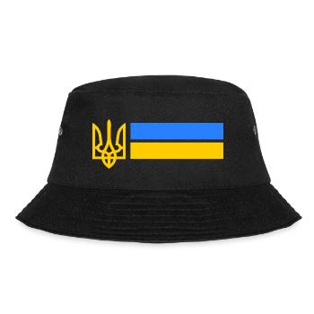 Ukraine - Bucket Hat - black - Front - Lela (165cm)
