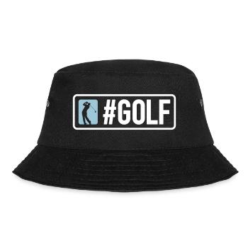 #GOLF - Bucket Hat - Schwarz - Vorne - Lela (165cm)