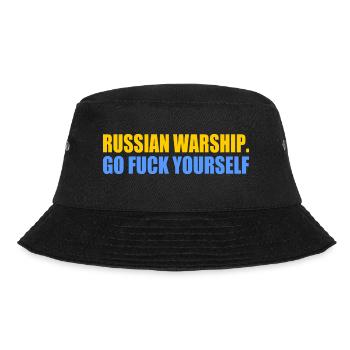 russian warship go f yourself - Bucket Hat - black - Front - Lela (165cm)