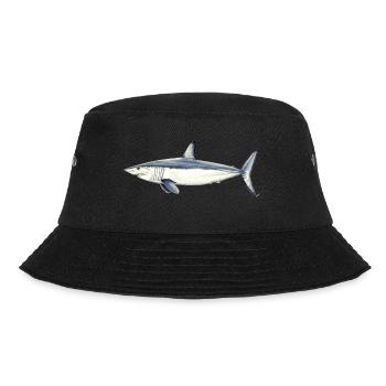 Requin taupe bleu mako - requin-taupe bleu - Réquin - Bob - noir - Devant - Lela (165cm)