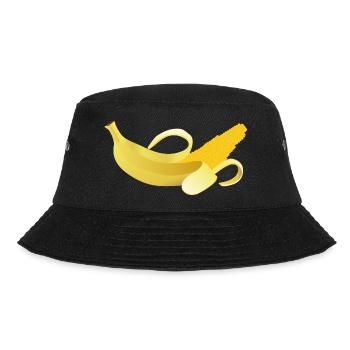 Hybrid Banana - Bucket Hat - black - Front - Lela (165cm)