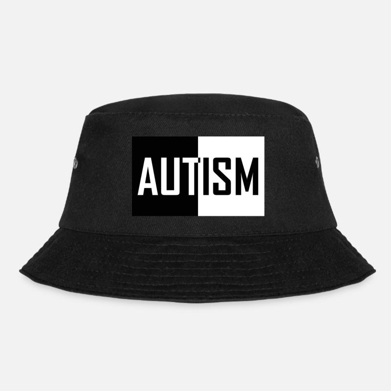 autism - Bucket Hat - black