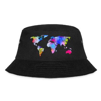 carte du monde - Bob - noir - Devant - Lela (165cm)