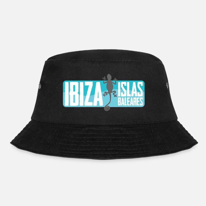 Conception vectorielle de l’île d’Ibiza - Bob - noir