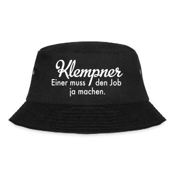 KLEMPNER - Bucket Hat - Schwarz - Vorne - Lela (165cm)