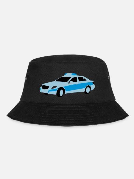 polizei - Bucket Hat - Schwarz