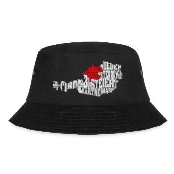 Upper Austria - Austria - Bucket Hat - black - Front - Lela (165cm)