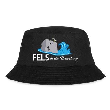 Held an der Küste (b) - Bucket Hat - Schwarz - Vorne - Lela (165cm)