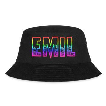 emil rs rainbow - Bucket Hat - black - Front - Lela (165cm)