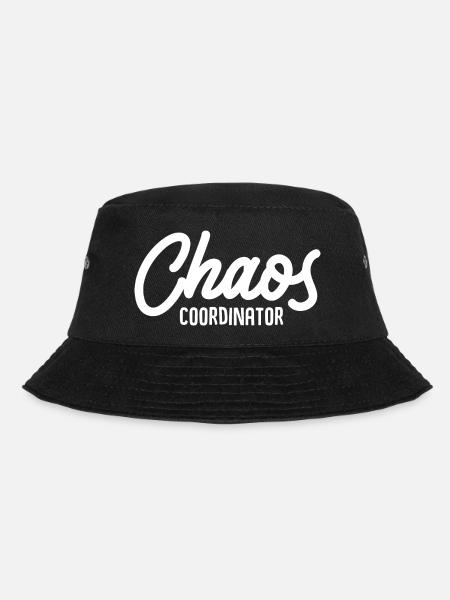 Chaos-Koordinator - Bucket Hat - Schwarz