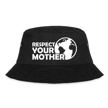 Respect your mother Changement climatique Écologie - Bob - noir - Devant - Lela (165cm)