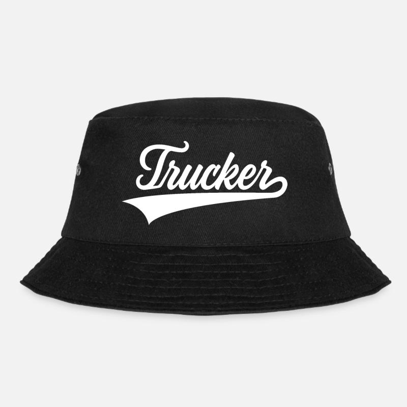 LKW FAHRER TRUCKER - Bucket Hat - Schwarz